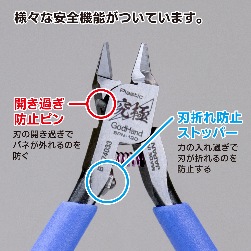 【ギア得DAY限定品】ゴッドハンド　アルティメットニッパー　GH-SPN-120