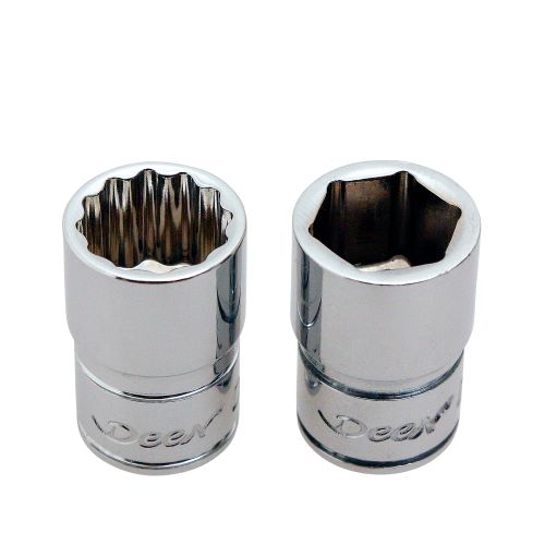 DEEN　1/4SQ 6角 インチソケット8pcセット　DNB208/AH-I