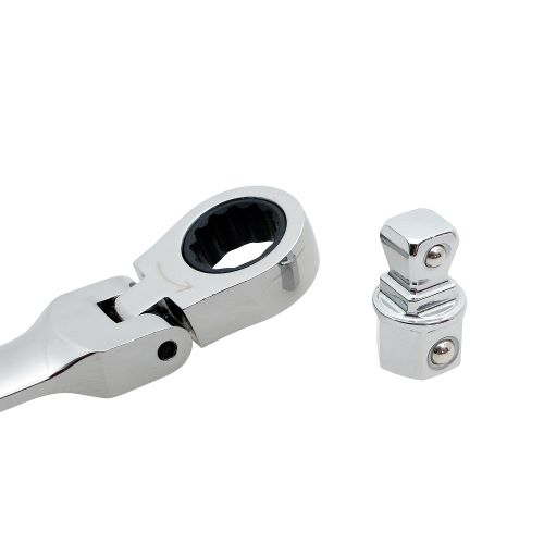 DEEN　3/8SQ ウォブルラチェットメガネアダプター 13mm用　DNGA3813JW