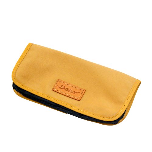 DEEN　レザーケース（ポーチタイプ）ブラウン/ブルー　DNHB-03HBR/B
