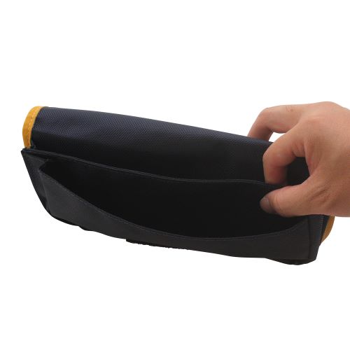 DEEN レザーケース（ポーチタイプ）ブラウン/ブルー DNHB-03HBR/B