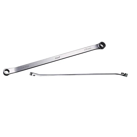 ЗЗSnap-on スナップオン 13mm/15mm 10°オフセット メガネレンチ 本体のみ XBM1315A シルバー ▽スナップオン Snap-on 10°オフセット メガネレンチ 【13mm 15mm