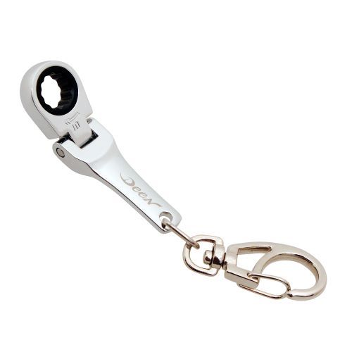 DEEN　10mmラチェットメガネキーホルダー　DNC-10KEY