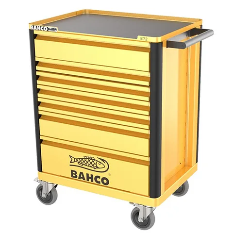 美品 バーコ　限定カラー　カスタム7段ローラーツールキャビネット　オプション付　BAHCO　 BAHCO|ツールストレージエントリー引き出し7段|1472K7|バーコ|ツール