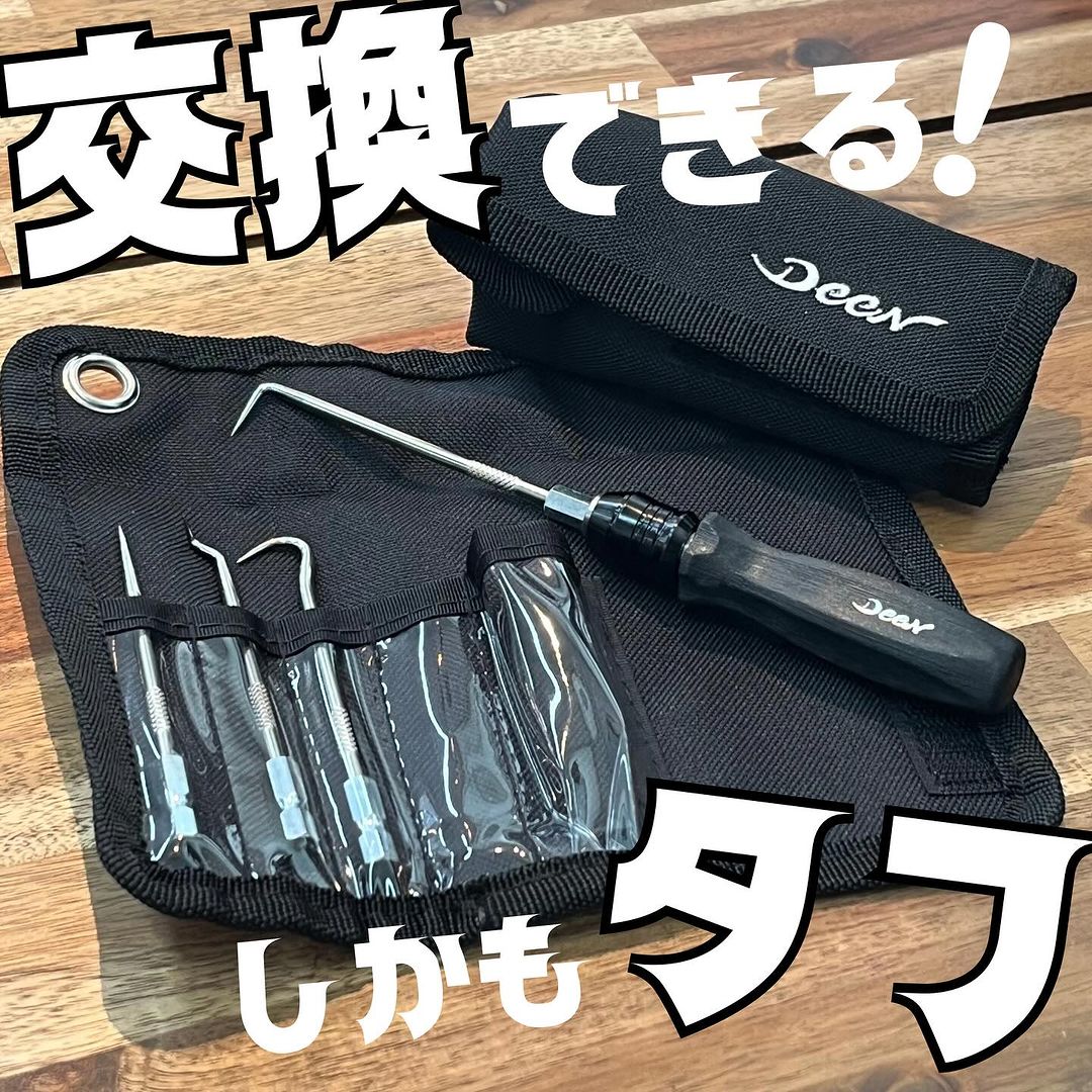 DEEN ロングピックツールセット 差し替え式 DNPKT180SET | 公式オンラインショップ - ファクトリーギア