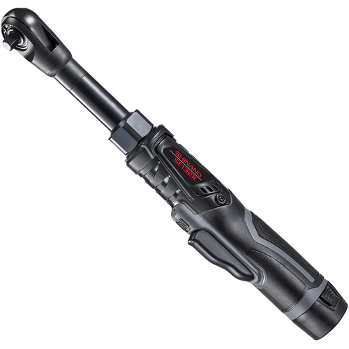 シナノ 10.8V コードレスロングラチェットレンチ 9.5sq バッテリー2個付　SI-132R　SHINANO