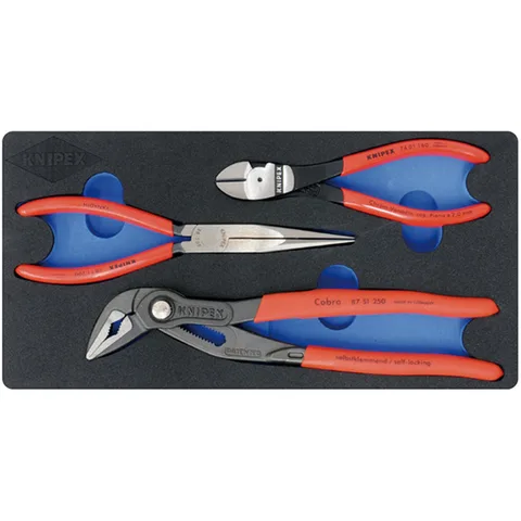 クニペックス KNIPEX工具セット 002102EL 電工技師用ツールセット 1セット KNIPEX(クニペックス