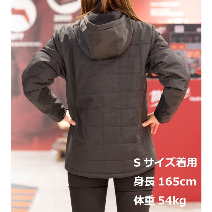 ミルウォーキー M12 ヒートジャケット ブラック（S） M12 HPJBL2-S