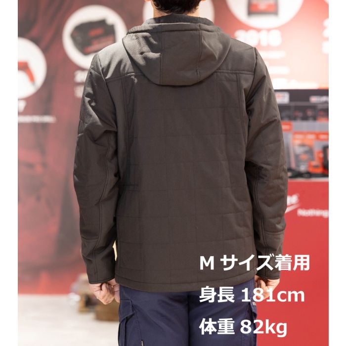 ミルウォーキー M12 ヒートジャケット ブラック（M） M12 HPJBL2-M