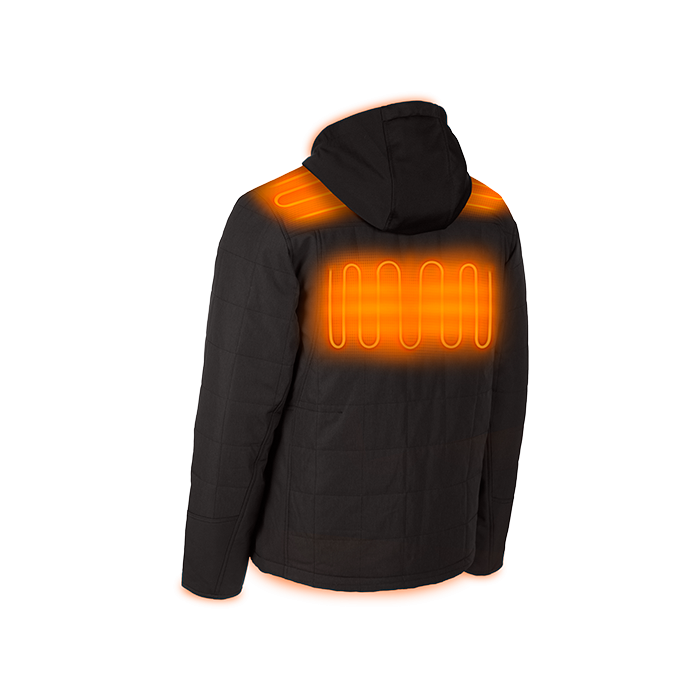 ミルウォーキー M12 ヒートジャケット ブラック（L） M12 HPJBL2-L