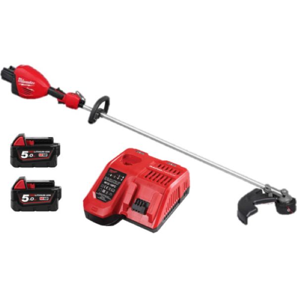 ミルウォーキー　M18　FUEL　ループハンドル付きダブルバッテリー刈払機　5.0Ah×2　キット【数量限定】　M18 F2GTR-502LR JP