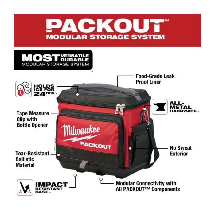 ミルウォーキー　ＰＡＣＫＯＵＴ　ソフトクーラー　48-22-8302N