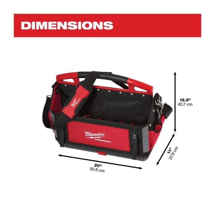 ミルウォーキー パックアウト ２０インチトートバッグ 48-22-8320N | 公式オンラインショップ - ファクトリーギア