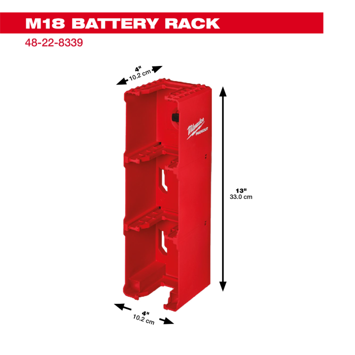 ミルウォーキー　ＰＡＣＫＯＵＴ　Ｍ１８　バッテリーホルダー　48-22-8339