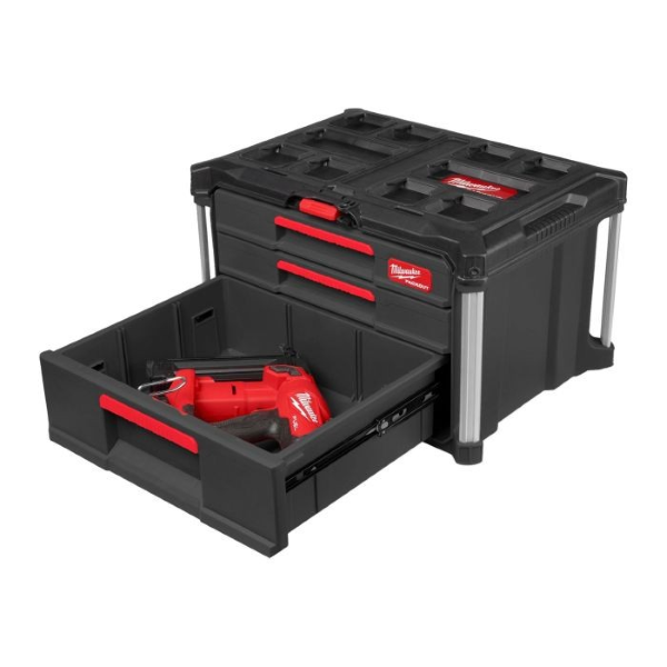 ミルウォーキー　パックアウト　PACKOUT　マルチサイズ引き出し収納 3段​ ブラック　4932493190【10月以降順次出荷】