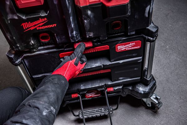 【11月4日出荷予定】ミルウォーキー　ＰＡＣＫＯＵＴ　引き出し収納 3段 ブラック　49-3247-2130