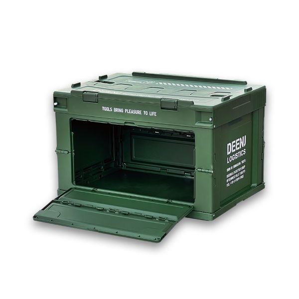 DEEN.J　折り畳みコンテナ　マットアーミーグリーン  20L　DNJFDBXMAG20V2