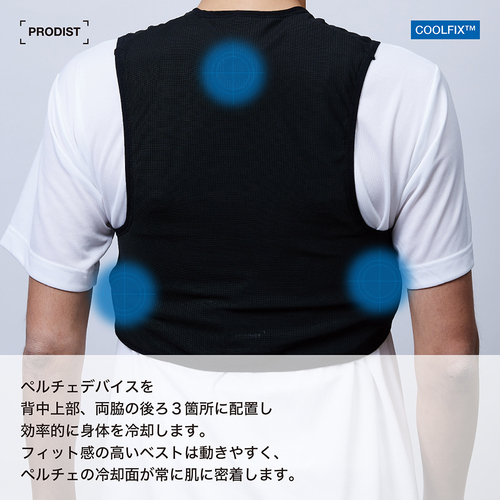ＳＨＯＷＡ　ペルチェベスト　ＣＯＯＬＦＩＸ　ＰＬＴ３アクティブベスト（ペルチェ３個入）バッテリーセットＦ　N24-38-F