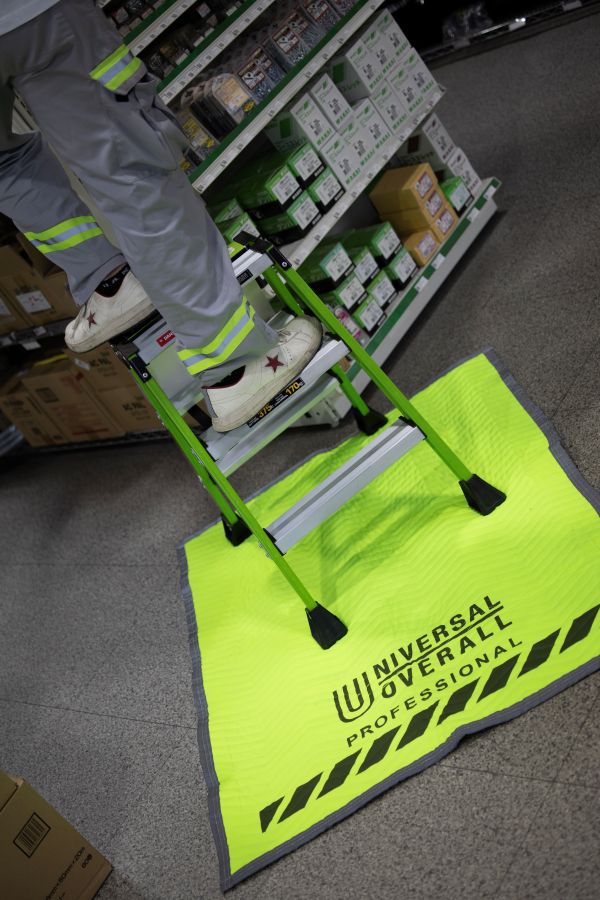 【2月1日発売】ユニバーサルオーバーオール　プロテクションマット M 90X120(ライム)　UN26539120　