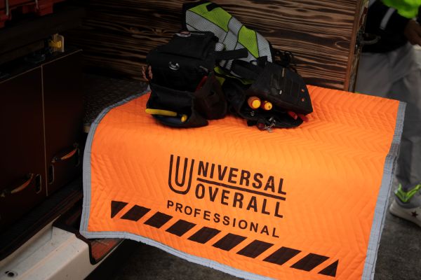 【2月1日発売】ユニバーサルオーバーオール　プロテクションマット  L 90X1800(オレンジ)　UN26539180