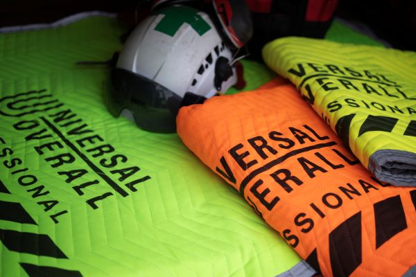 【2月1日発売】ユニバーサルオーバーオール　プロテクションマット  L 90X1800(オレンジ)　UN26539180