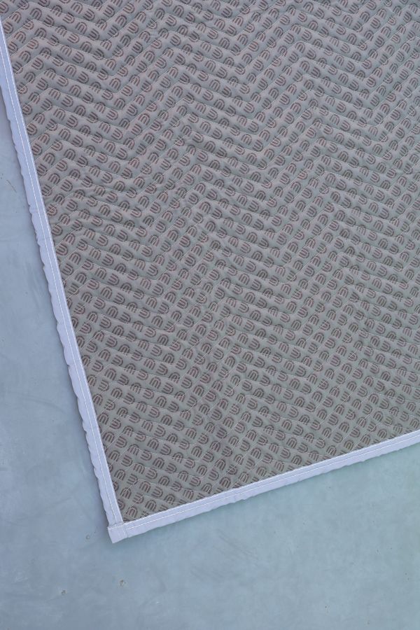 ユニバーサルオーバーオール　プロテクションマット　ノンスリップ　L　オレンジ　90cm×180cm　UN26539180NS
