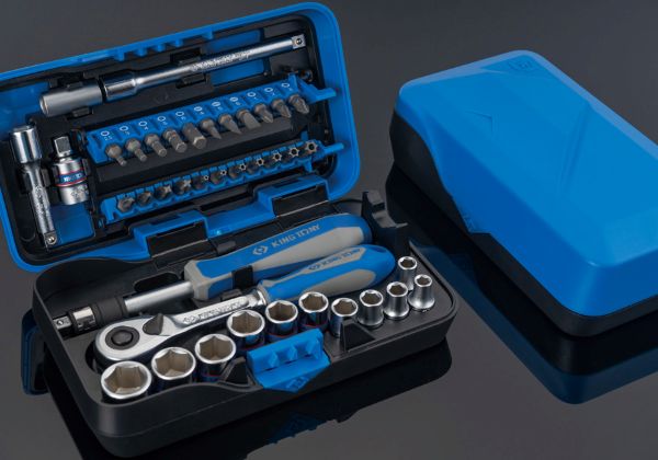 キングトニー 1/4SQ コンビネーションソケットセット 39PC 2539MR-AM