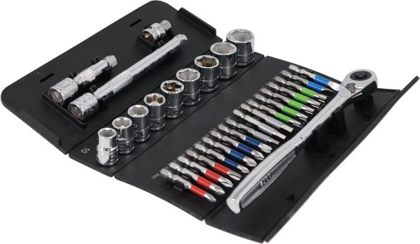 シグネット　ﾛｰﾙﾁｮｲｽ 31PC 3/8SQｿｹｯﾄ＆ﾋﾞｯﾄｾｯﾄ　22043