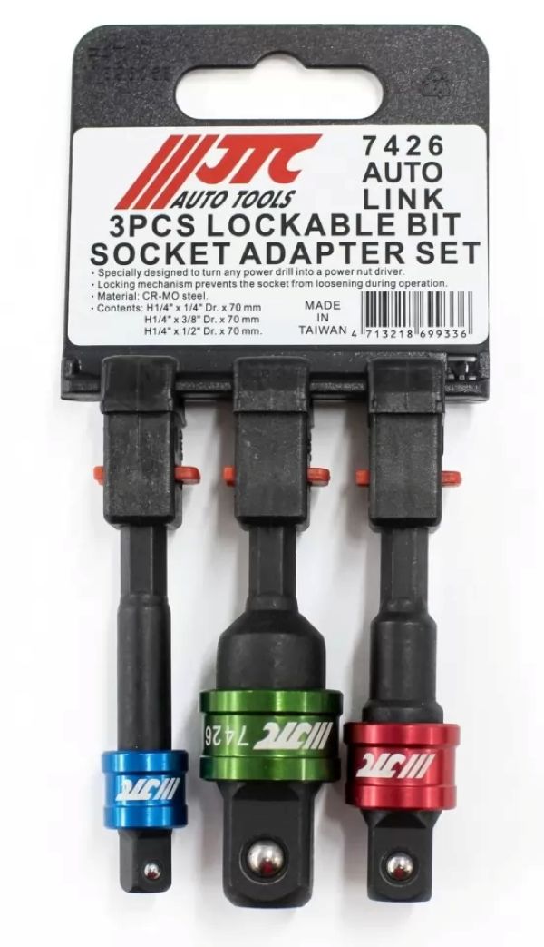JTC ビットソケットアダプターセット JTC7426 | 工具用品専門通販は
