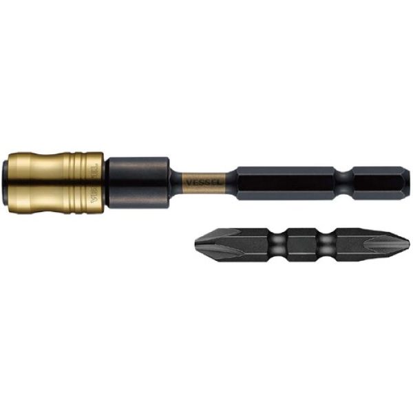 ベッセル　【数量限定品】　剛彩トーションビットホルダー　110周年限定ゴールド　GSTBH085GL