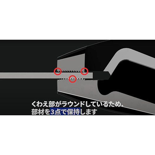フジ矢　ケーブルペンチ２０５ｍｍ（黒金）　6050-200BG