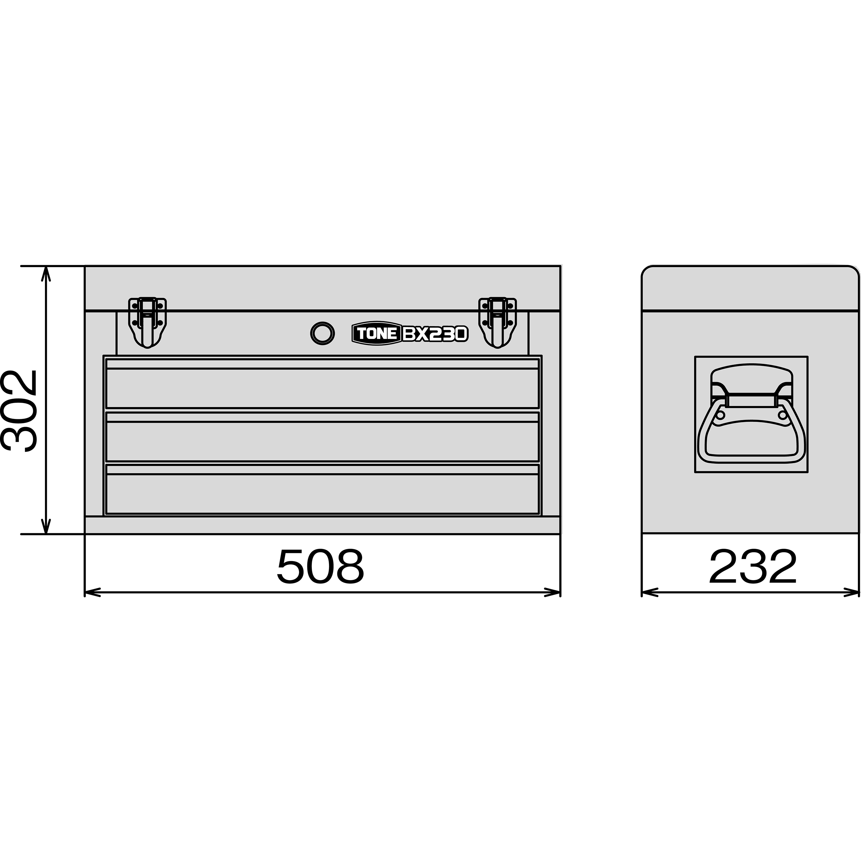 TONE　ツールセット　差込角１２．７ｍｍ　５３点セット　TSH4509BK
