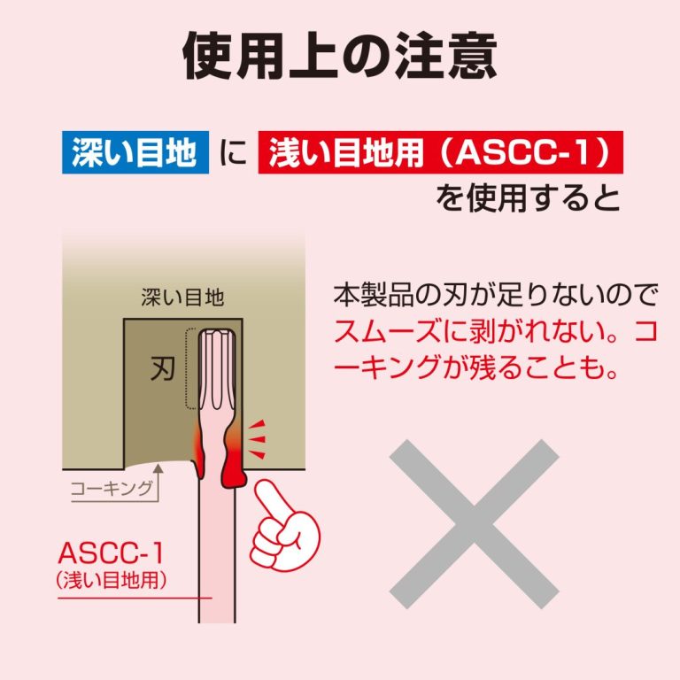 アネックス　速コーキングカッター　浅い目地用　ASCC-1