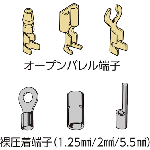 エビ 電装圧着工具（FK1A） FK1A | ファクトリーギア公式通販｜上質