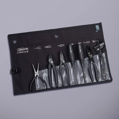 ロブスター　工具セット　画像にあるもの現状品 LOBSTER/ロブテックス 47点入り 工具セット エビちゃん ツールセット