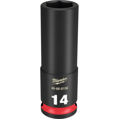 ミルウォーキー　ＳＨＯＣＫＷＡＶＥ　ＩＭＰＡＣＴ　ＤＵＴＹ　ディープインパクトソケット　３／８インチ（９．５ｍｍ）角　１４ｍｍ　49-66-6156