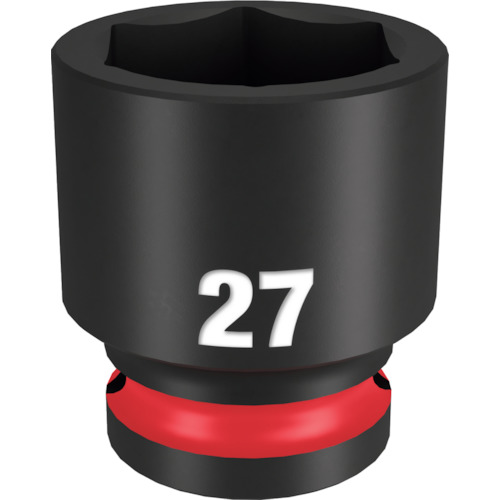 ミルウォーキー　ＳＨＯＣＫＷＡＶＥ　ＩＭＰＡＣＴ　ＤＵＴＹ　インパクトソケット　１／２インチ（１２．７ｍｍ）角　２７ｍｍ　49-66-6259