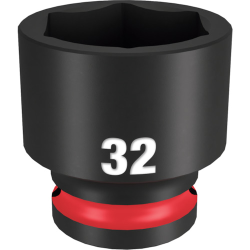 ミルウォーキー　ＳＨＯＣＫＷＡＶＥ　ＩＭＰＡＣＴ　ＤＵＴＹ　インパクトソケット　１／２インチ（１２．７ｍｍ）角　３２ｍｍ　49-66-6264