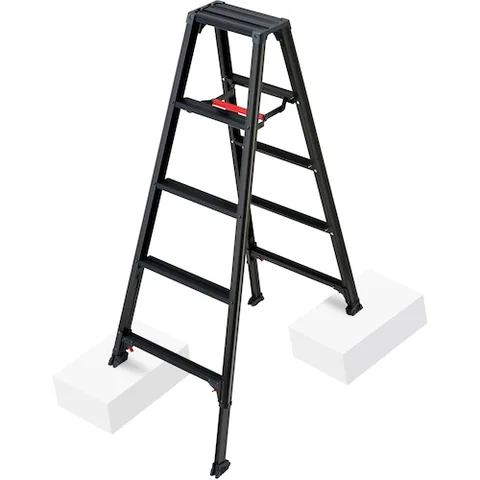 販売終了】ハセガワ 【数量限定】 専用脚立 脚軽 BLACK RZSB