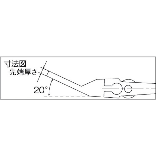 トップ　薄型イグザクトレンチ（ベント）　１５０ｍｍ　HT-150B