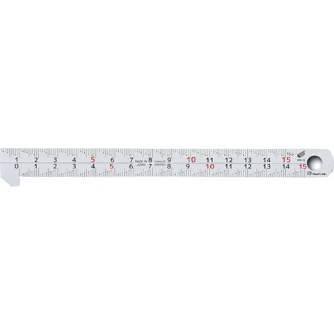 SK フック付スケール 快段目盛 15cm 150mm | 工具用品専門通販は
