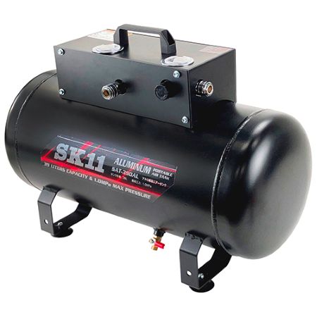 SK11 アルミ補助エアータンク25L SAT-250AL | 工具用品専門通販は