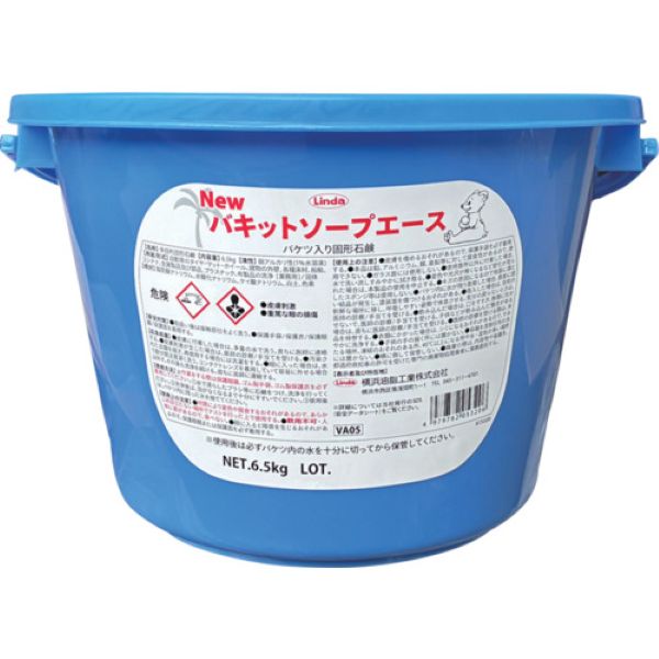 リンダ バケツ入り石鹸 NEWバキットソープエース 6.5Kg VA05 | 工具