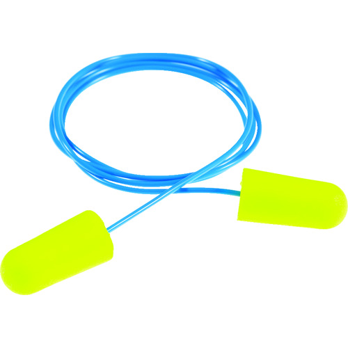 ３Ｍ　E-A-R soft　イエローネオン　耳栓　311-1250　ひも付き　311-1250
