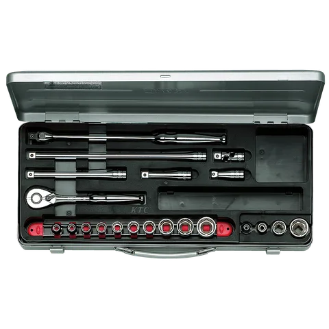 Txx30x　8台セット KTC 3/8SQ ソケットレンチセット［12点］ TB308 | ファクトリーギア