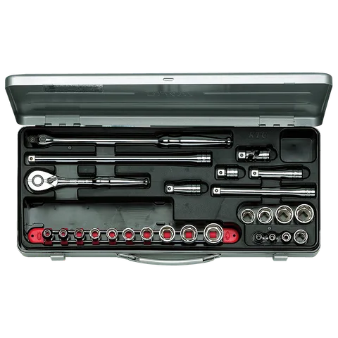 KTC 3/8SQ ソケットレンチセット［12点］ TB308 | ファクトリーギア