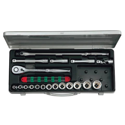 KTC 1/4SQ ソケットレンチセット［25点］ TB2X20B | 工具用品専門