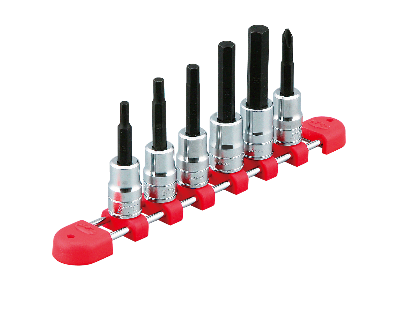 KTC　3/8SQ　ヘキサゴンビットソケットセット［６コ組］　TBT306H