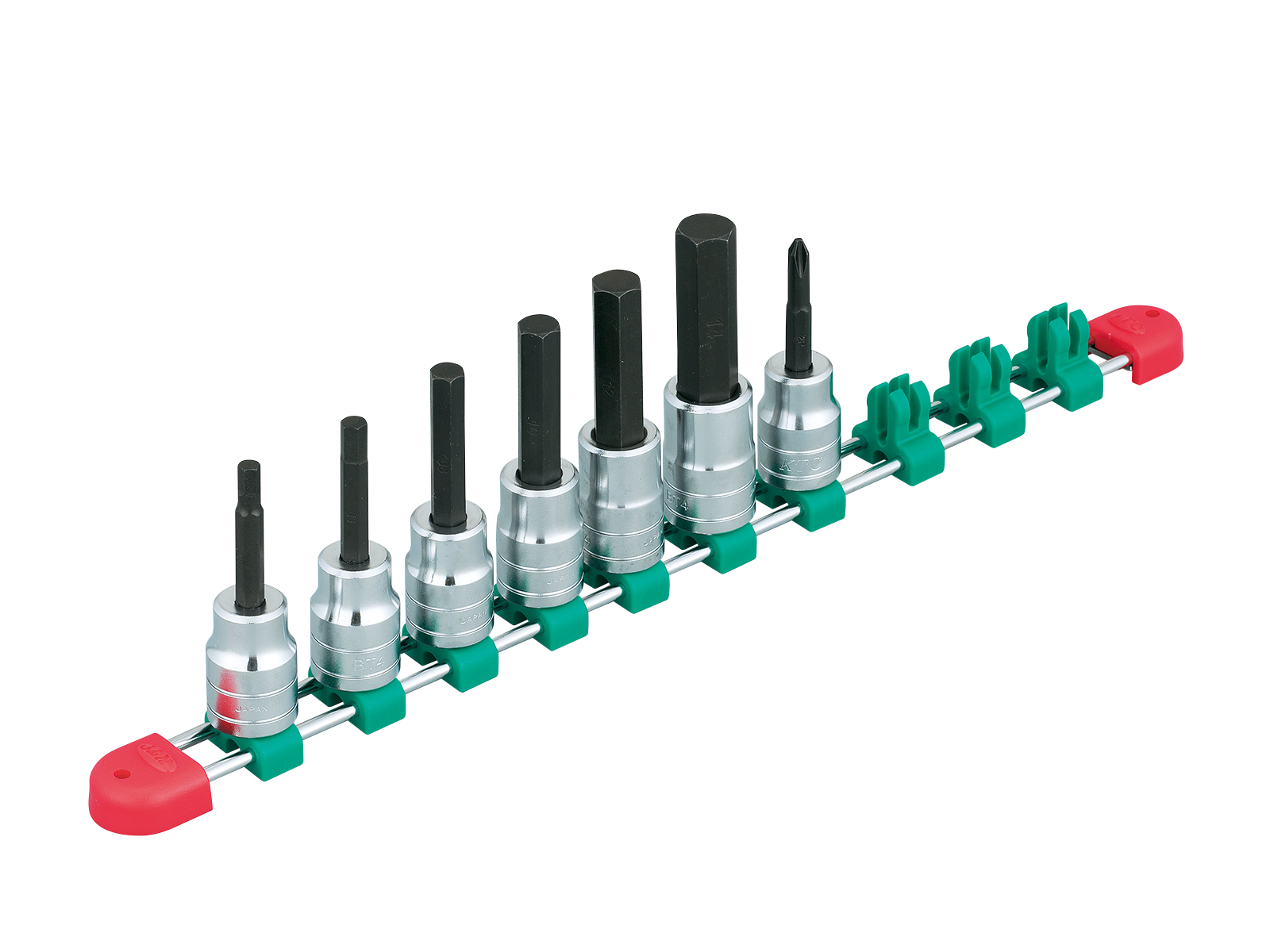 KTC　1/2SQ　ヘキサゴンビットソケットセット［７コ組］　TBT407H