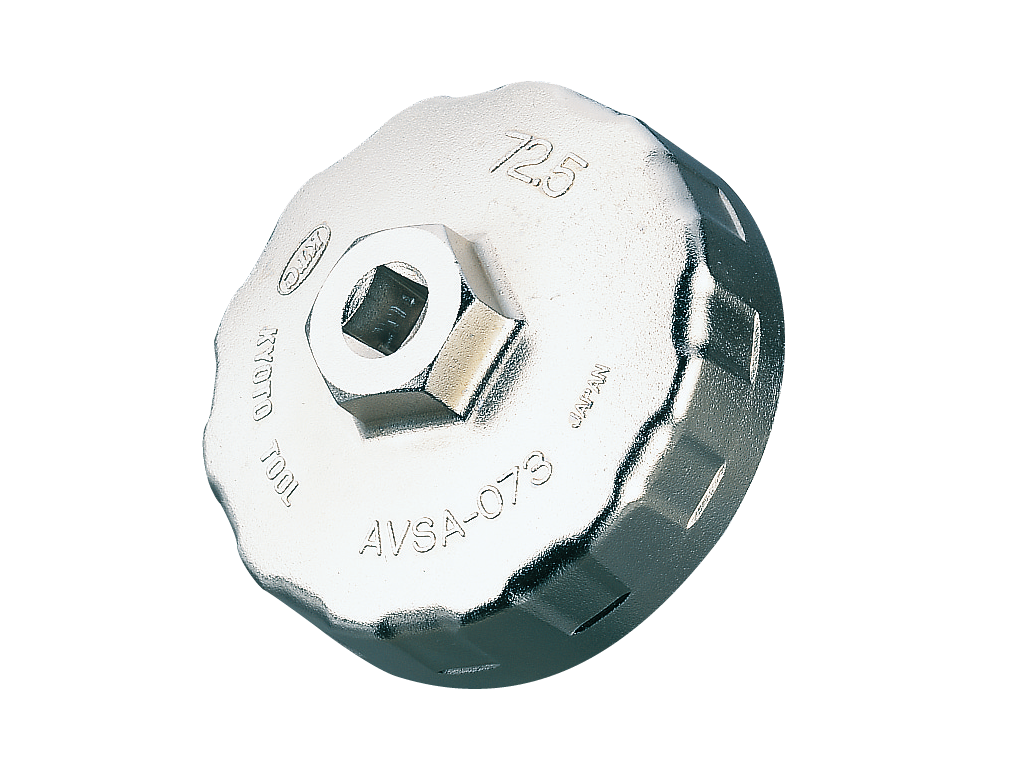 KTC　カップ型オイルフィルタレンチ74mm　AVSA-074